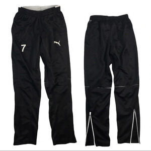 WJ449 Boys Puma Dry Cell Track Pants Youth L